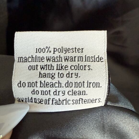 DUDLEY STEPHENS Pacific Vest Gray XL Sleeveless Longline Fleece Layering Jacket - Picture 9 of 12